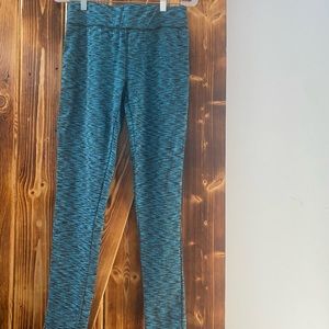 Striped blue Beverly Hills Polo Club leggings  size M